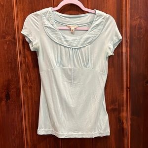 Banana Republic XS Aqua Turquoise Blue Green Short-sleeved Shirt